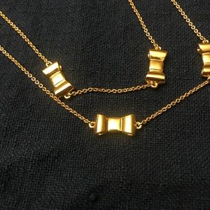 Kate Spade long ‘bow’ necklace